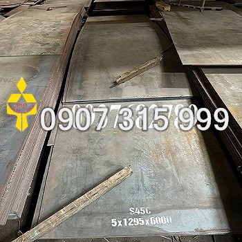 Thép tấm S45C dày 5mm